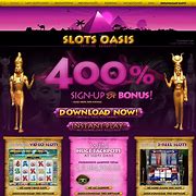 Slots Oasis - Get 400% Signup Bonus